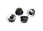 TRAXXAS - Nuts, 5mm flanged nylon locking (aluminum, black-anodize