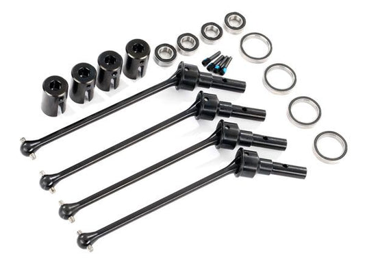 TRAXXAS DRIVESHAFTS STEEL CONSTANT VELOCITY F/R FOR WIDEMAXX