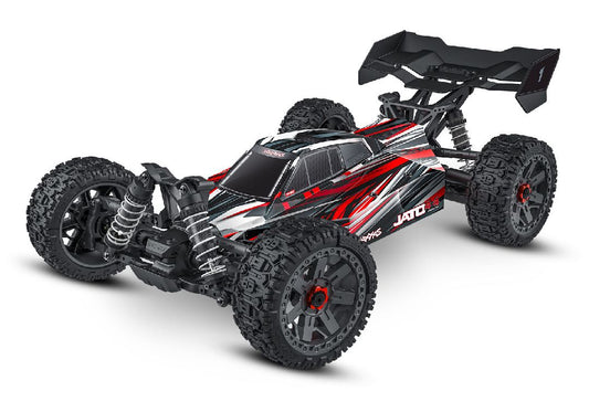 TRAXXAS - Jato 4x4 Brushless BL-2S with clipless body - Red