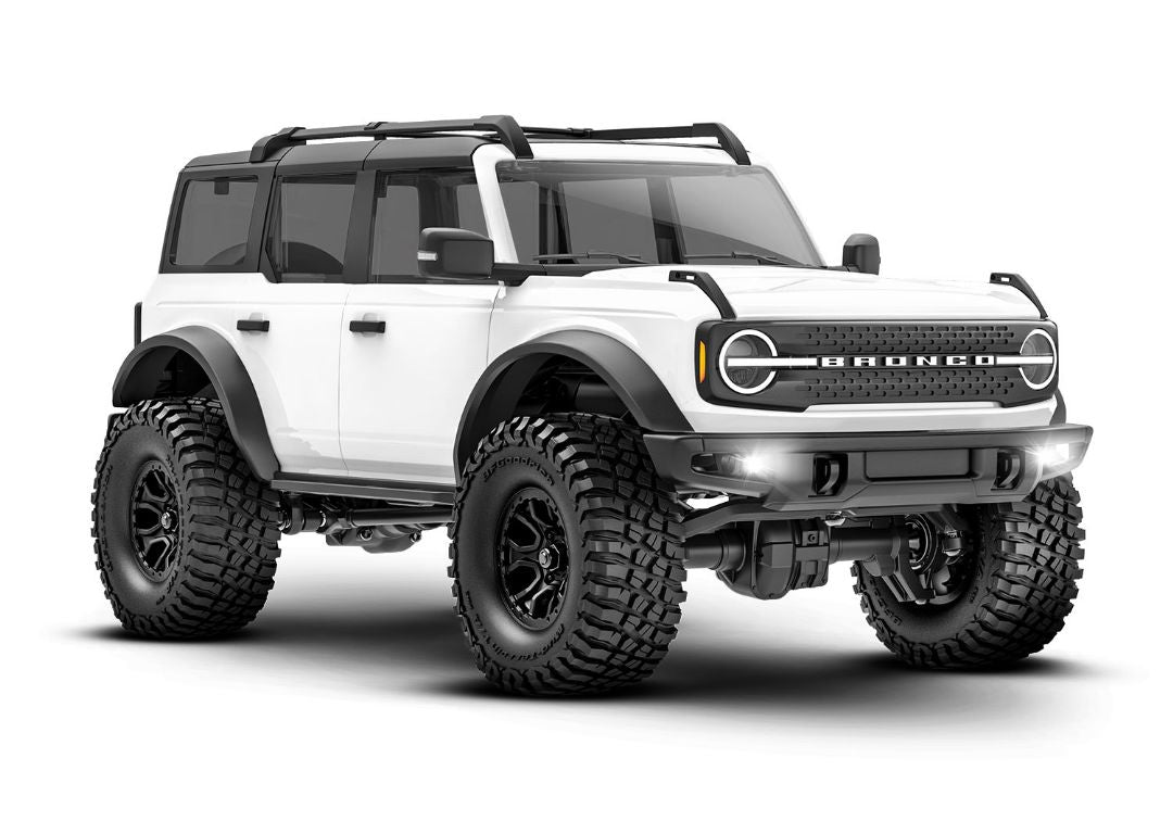 TRAXXAS - 1/18 TRX-4M Ford Bronco 4x4 RTR - White