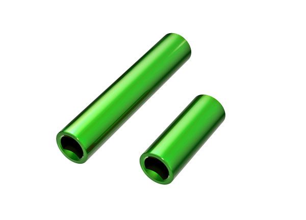 TRAXXAS -Driveshafts, Center, Female, Aluminum (Green-Anodized)
