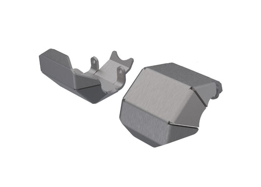 TRAXXAS - Skidplate, Axle, Front Or Rear (Stainless Steel) (2)