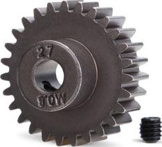 TRAXXAS - Gear 27T Pinion 32P Steel w/Set Screw