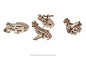 UGears U-Fidget Aircrafts (4 models) - 8 pieces